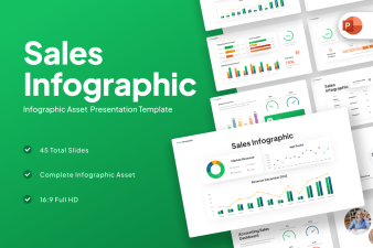 Sales Infographic PowerPoint Template